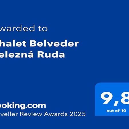 Chalet Belveder Zelezna Ruda Martina Экстерьер фото